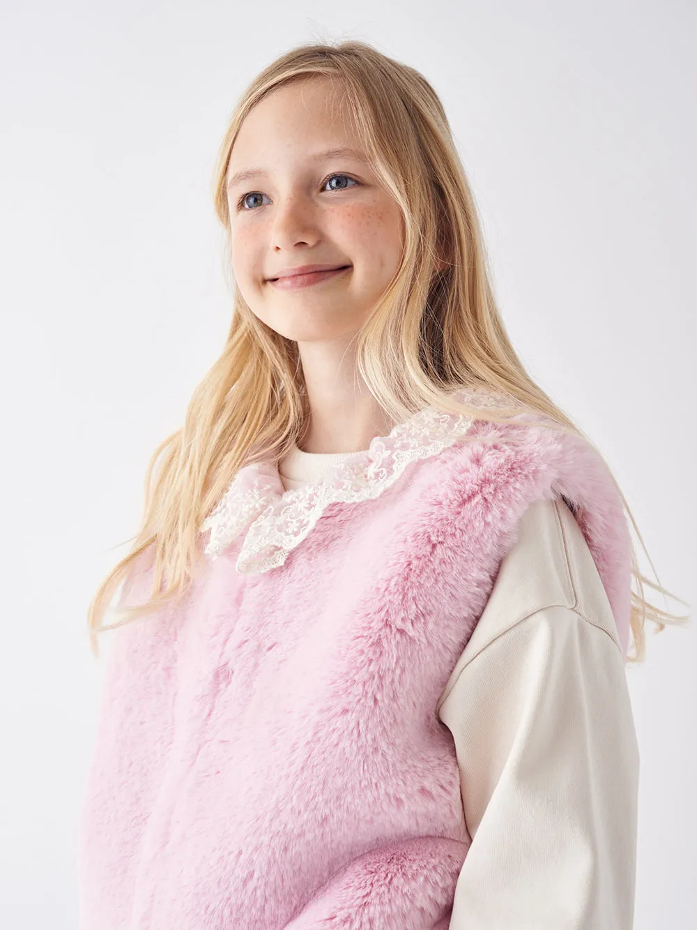 [REFURB] KIDS FAUX FUR KIRE VEST