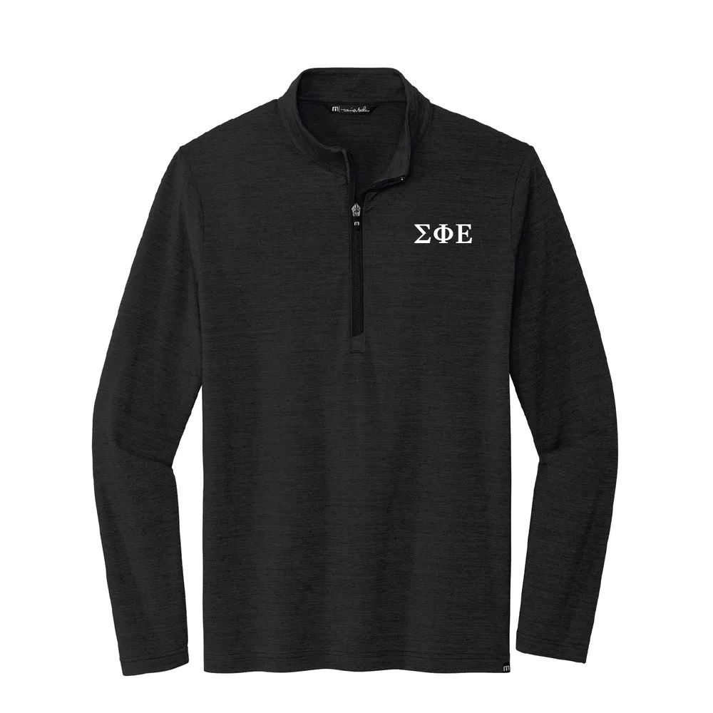 SigEp Quarter Zip by TravisMathew