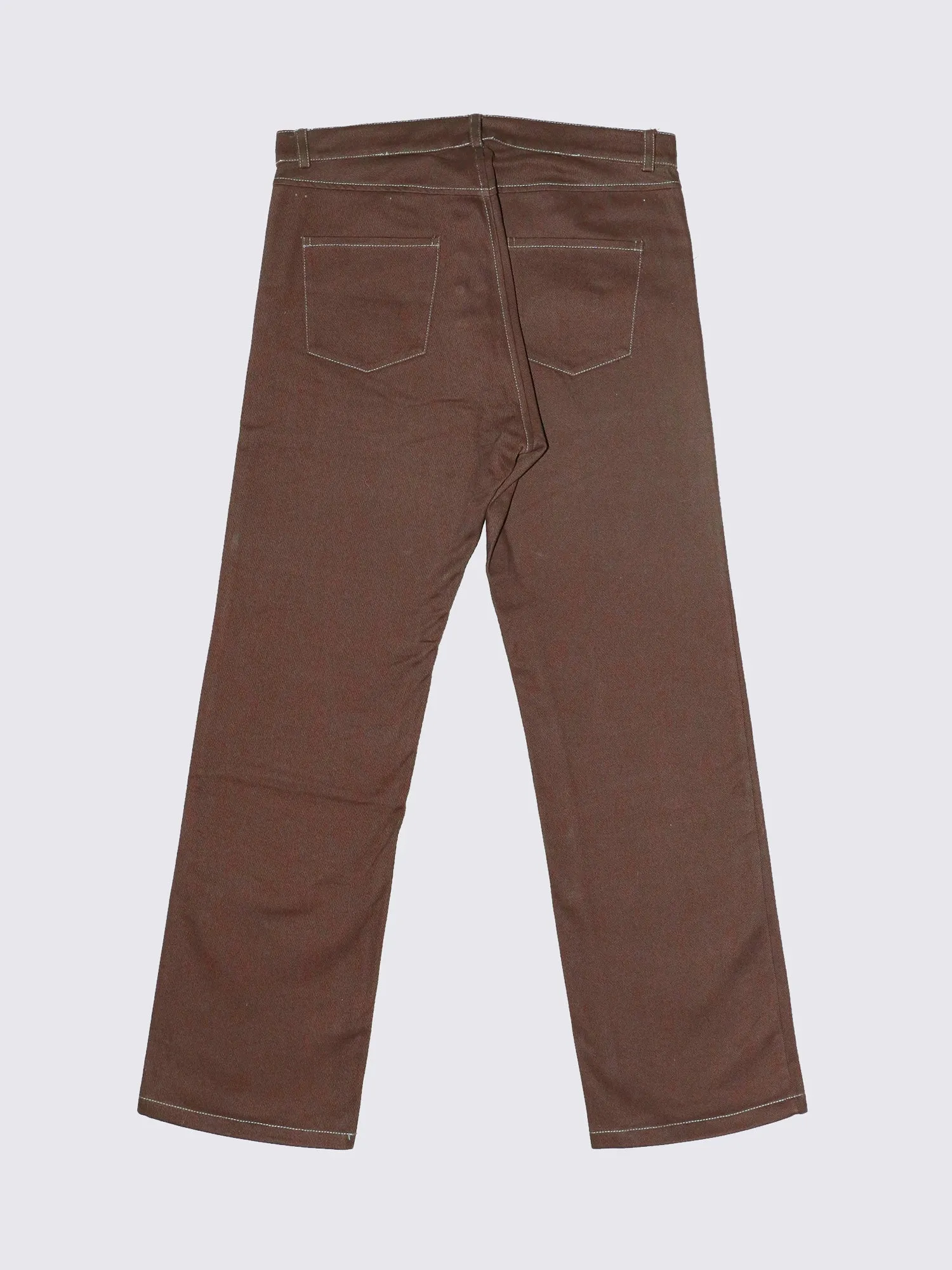 Straight Leg Trouser - Peat