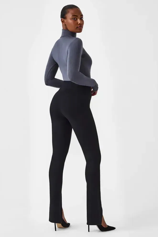 The Perfect Front Slit Skinny Pant