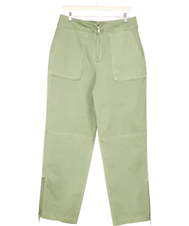 Third Form Green Straight Leg Zip Jeans UK 10