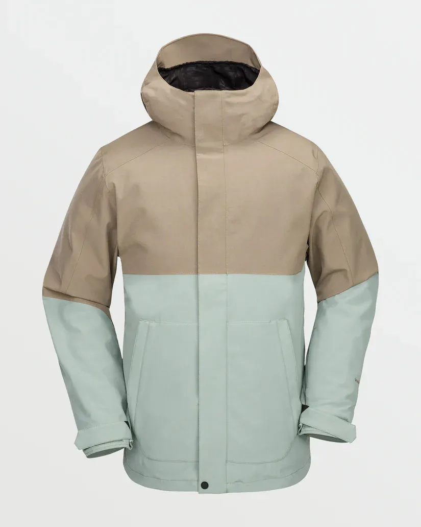 Volcom Men's Brighton Full Zip Jacket Agave G0652516_AGV