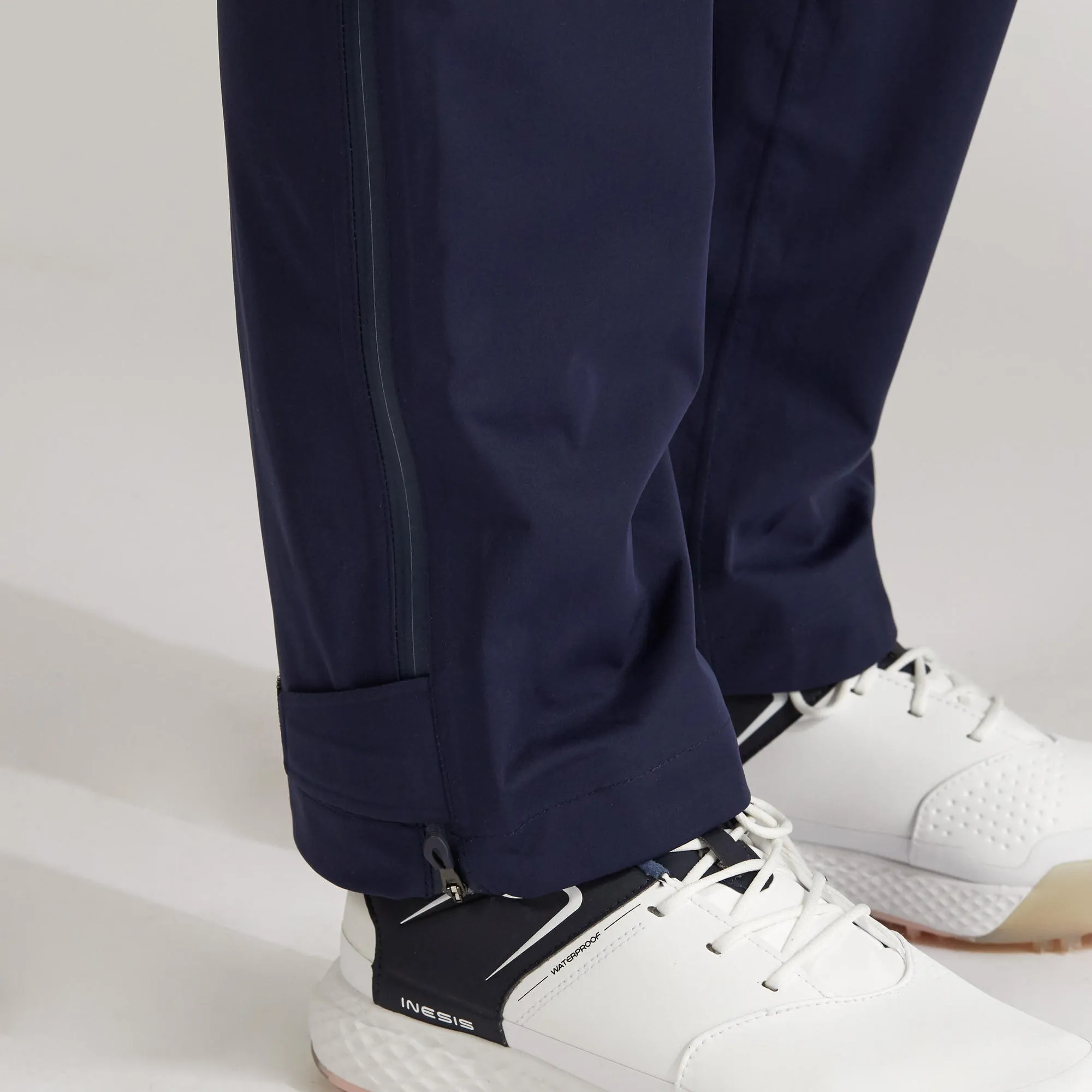 Women's golf waterproof Pants - RW500 navy blue